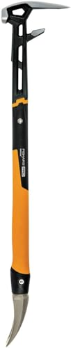 Fiskars Abbruchwerkzeug IsoCore L für eine Vielzahl von Abbrucharbeiten, Länge: 75,3 cm, Gewicht: 2,6 kg, Schwarz/Orange, 1027221 von Fiskars