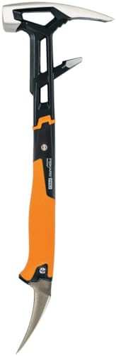 Fiskars Abbruchwerkzeug IsoCore M für eine Vielzahl von Abbrucharbeiten, Länge: 46,2 cm, Gewicht: 1,38 kg, Schwarz/Orange, 1027220 von Fiskars