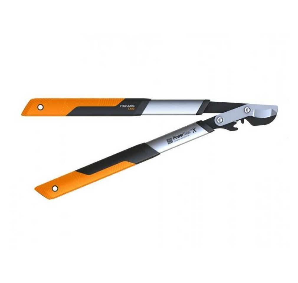 Fiskars Astschere PowerGear Bypass Getriebe-Astschere LX92-S (schwarz/orange) von Fiskars