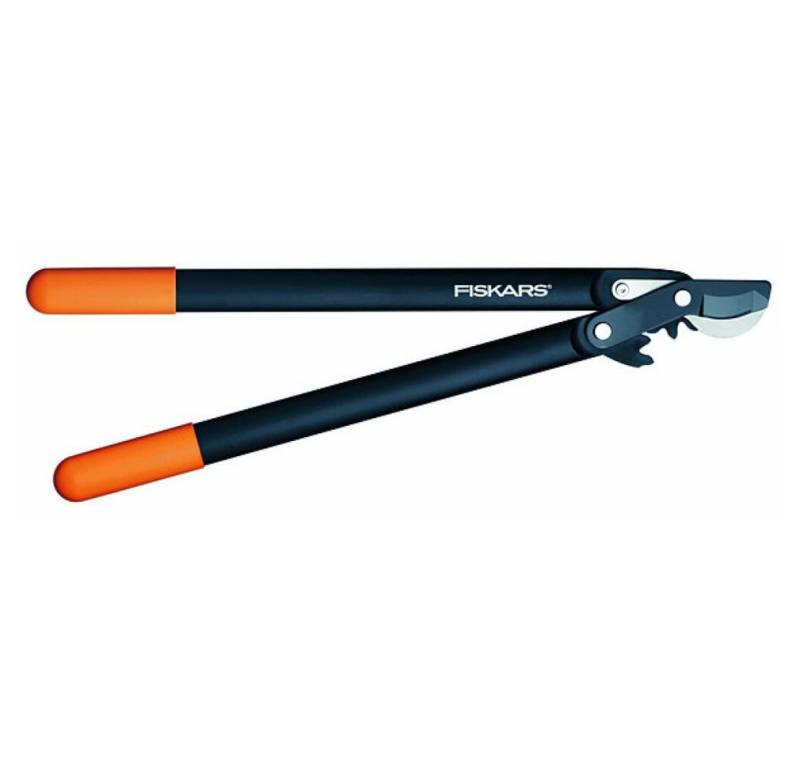 Fiskars Astschere PowerGear II Bypass Getriebe-Astschere L74 (schwarz/orange) von Fiskars