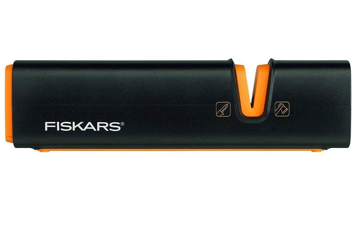 Fiskars Axt- und Messerschärfer Xsharp Messerschärfer Axtschärfer, Keramik Schleifkopf Axtschärfer, Messerschleifer, Rollschleifer Messerschleifer Messer Schärfen von Fiskars