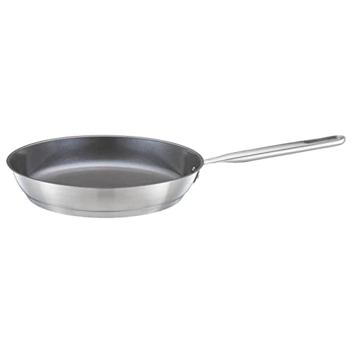 Fiskars Bratpfanne, Ø 28 cm, Beschichtete Pfanne, Für alle Kochfelder geeignet, Recycelter Edelstahl, All Steel, Silber, 1064745 Fiskars Bratpfanne, Ø 28 cm, Beschichtete Pfanne, Für alle Kochfelder geeignet, Recycelter Edelstahl, All Steel, Silber, 1064745 von Fiskars