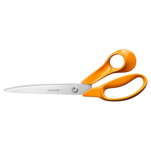 Fiskars Classic Große Universal-Gartenschere, Rechtshändig, Gesamtlänge: 25 cm, Verbesserte Torx-Schraube und ergonomischerer Griff, Qualitätsstahl/Kunststoff, Orange, 1075039 Fiskars Classic Große Universal-Gartenschere, Rechtshändig, Gesamtlänge: 25 cm, Verbesserte Torx-Schraube und ergonomischerer Griff, Qualitätsstahl/Kunststoff, Orange, 1075039 von Fiskars