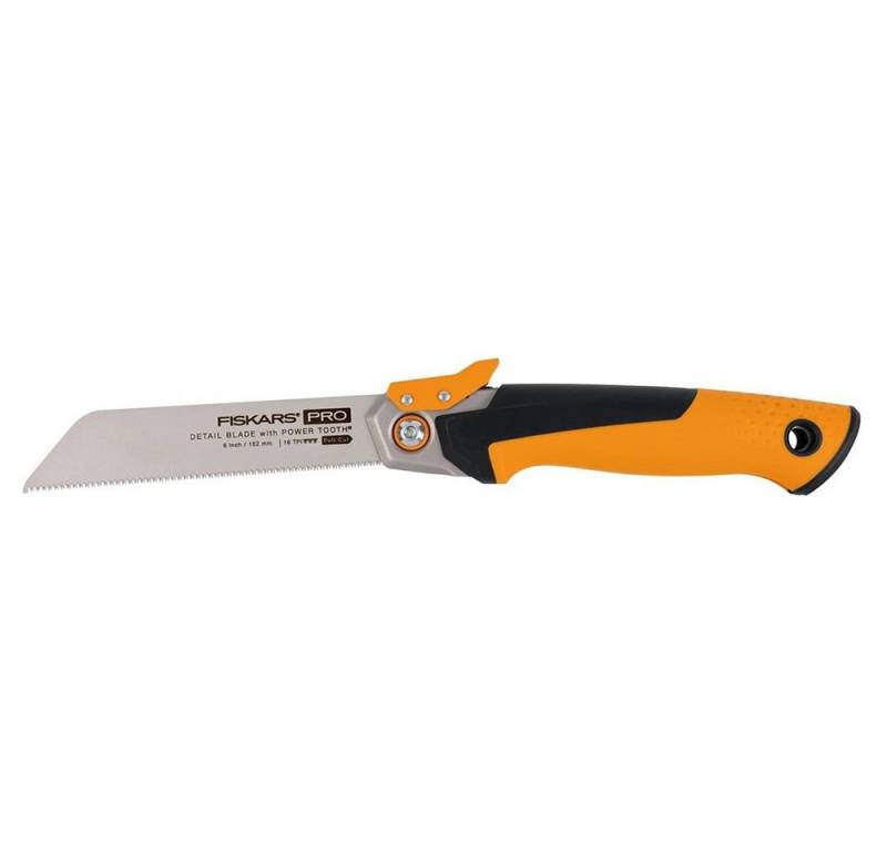 Fiskars Cuttermesser Fiskars Pro PowerTooth Kompakte klappbare Detailsäge 15 cm von Fiskars