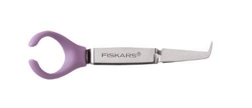 Fiskars Fingertip Tweezers Fingerspitzen-Pinzette, Orange, violett von Fiskars