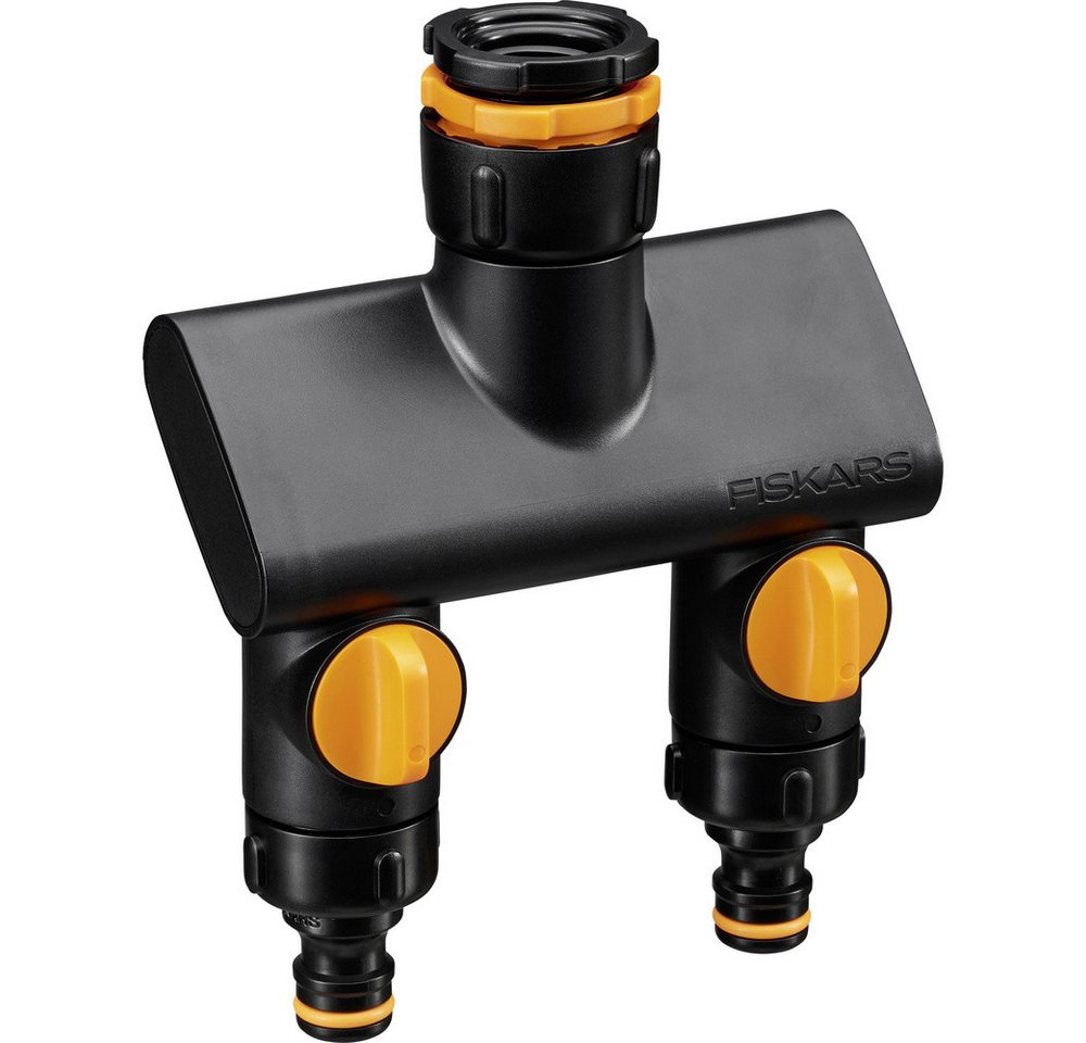 Fiskars Fontänenaufsatz Fiskars 1070577 Comfort 2-Wege-Verteiler mit Regulierventil von Fiskars