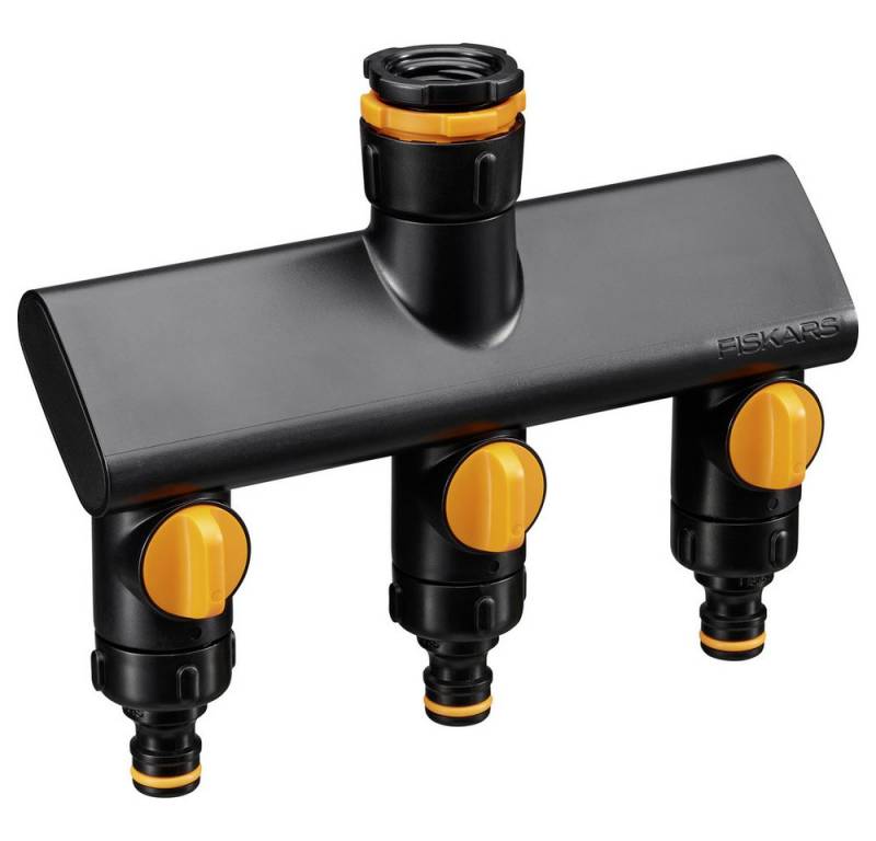 Fiskars Fontänenaufsatz Fiskars 1070578 Comfort 3-Wege-Verteiler mit Regulierventil von Fiskars