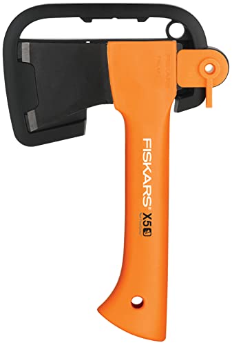 Fiskars Freizeitbeil, Inklusive Klingen- und Transportschutz, Länge 23 cm, Antihaftbeschichtet, Hochwertige Stahl-Klinge/Glasfaserverstärkter Kunststoff-Stiel, Orange, X5-XXS, 1015617 Fiskars Freizeitbeil, Inklusive Klingen- und Transportschutz, Länge 23 cm, Antihaftbeschichtet, Hochwertige Stahl-Klinge/Glasfaserverstärkter Kunststoff-Stiel, Orange, X5-XXS, 1015617 von Fiskars