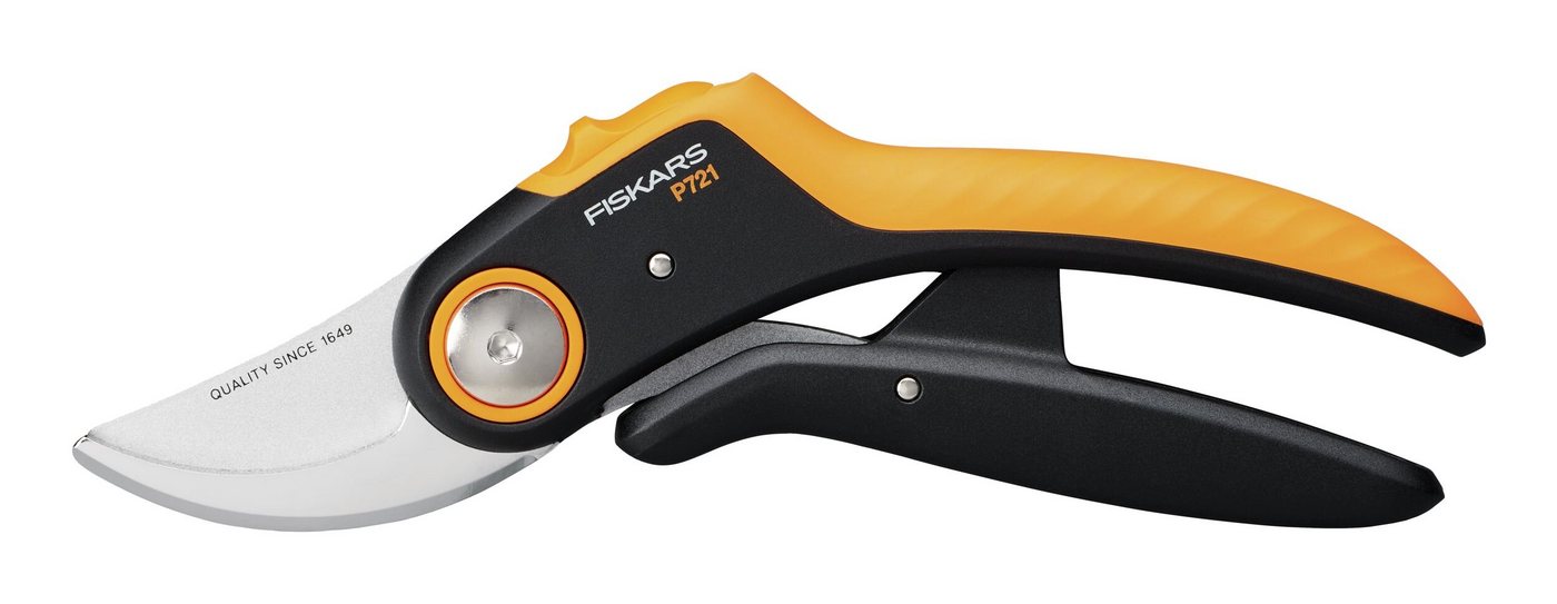 Fiskars Gartenschere, Bypass (P721) Plus PowerLever von Fiskars