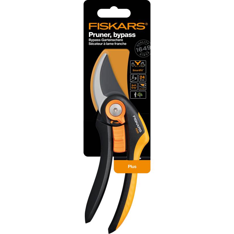 Fiskars Gartenschere Bypass 'Plus' SmartFit P541, 20,1 cm von Fiskars