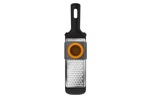 Fiskars Handreibe, Grob, Maße: 32 x 8 cm, Metall/Kunststoff, Functional Form, 1014410, Schwarz von Fiskars