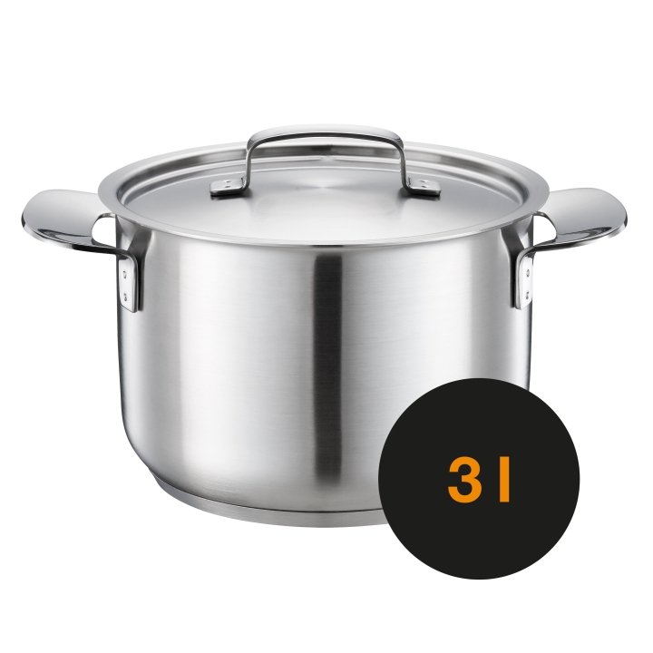 Fiskars Kasserolle mit Deckel ALL STEEL 3Ltr. von Fiskars