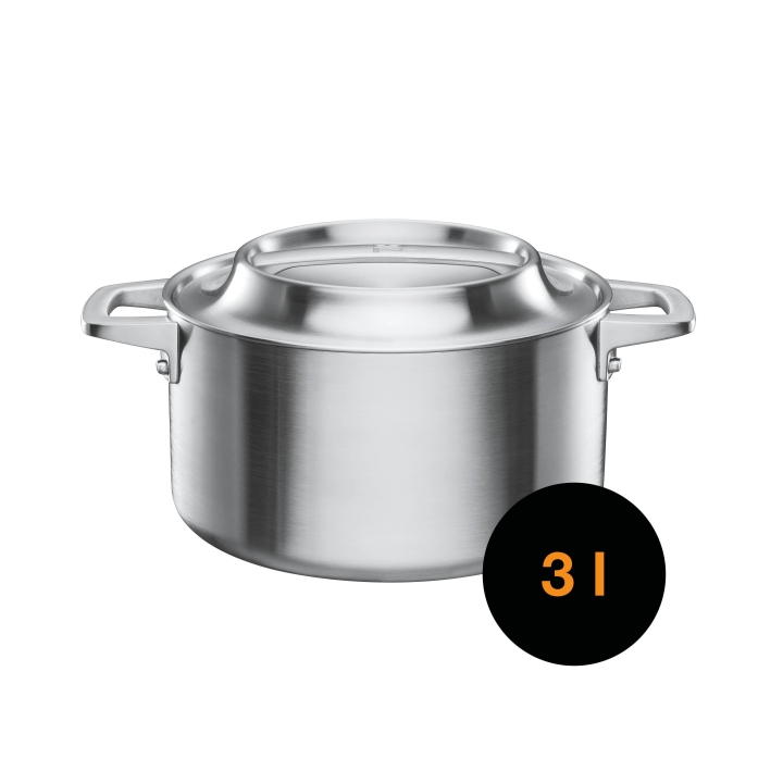Fiskars Kasserolle unbeschichtet NORDEN 3Ltr. von Fiskars