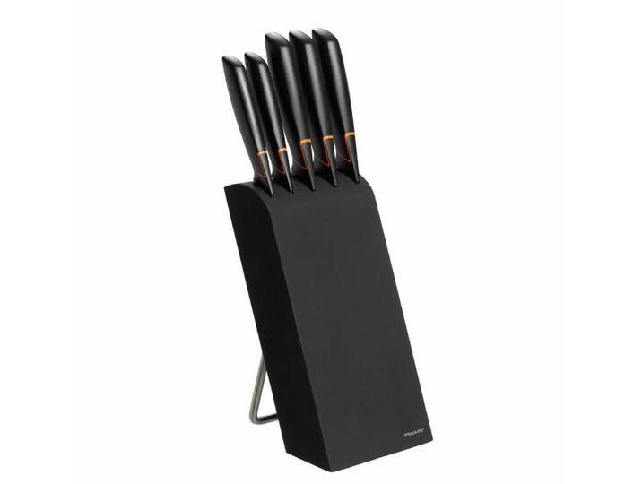 Fiskars Messerblock Edge 6-tlg., schwarz von Fiskars