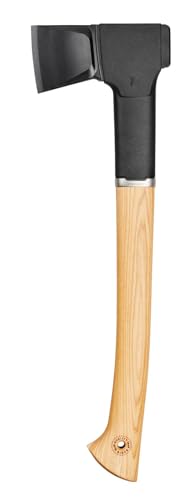 Fiskars Norden Universalaxt N12, Länge: 49,5 cm, Karbonstahl/FSC-zertifiziertes Holz, 1051144 von Fiskars