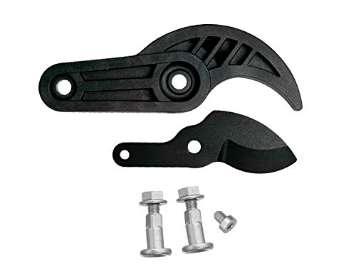 Original Ersatz-Klinge, Amboss und Schrauben für Fiskars PowerGear Amboss Getriebeastschere L71 und L73, Schwarz, 1026290 von Fiskars