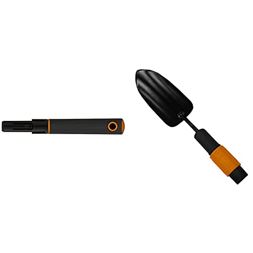 Fiskars Original QuikFit Handgriff für QuikFit Handgeräte, Länge: 24 cm + Blumenkelle, Werkzeugkopf, Länge: 31,5 cm Fiskars Original QuikFit Handgriff für QuikFit Handgeräte, Länge: 24 cm + Blumenkelle, Werkzeugkopf, Länge: 31,5 cm von Fiskars
