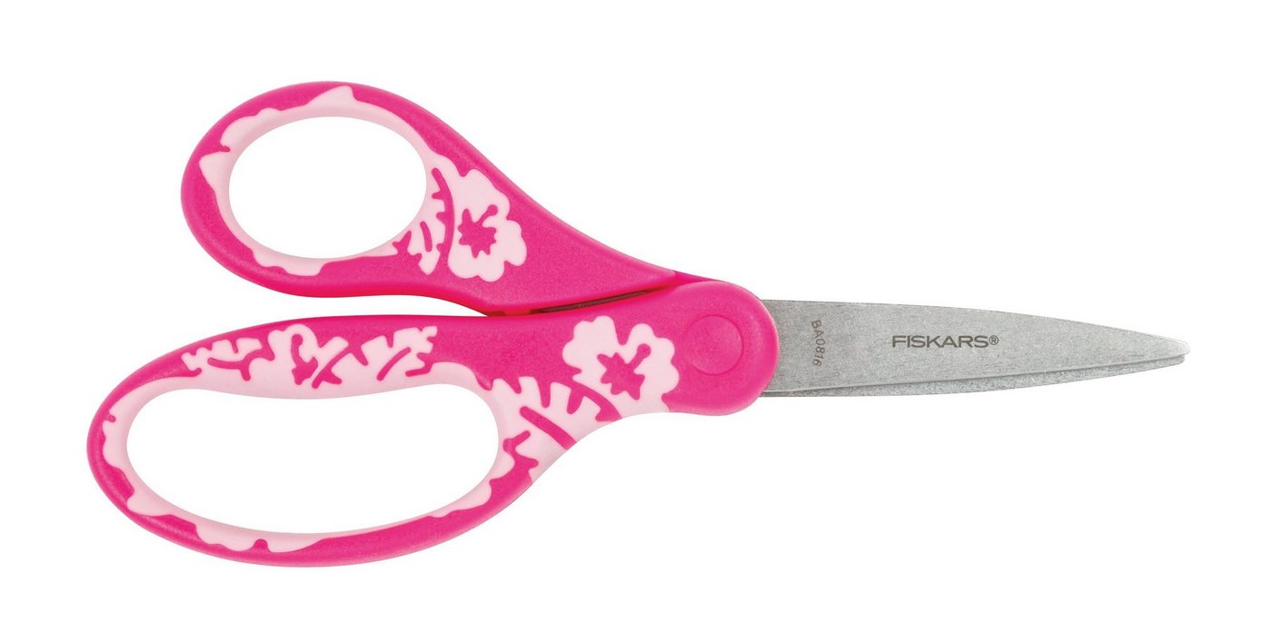 Fiskars Papierscheren Fiskars Kinderschere Blumen pink 15 cm von Fiskars