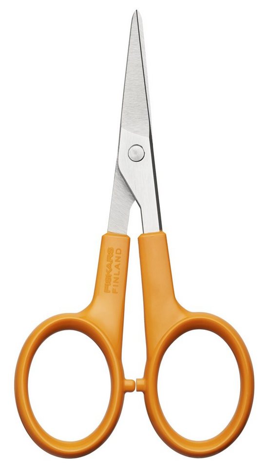 Fiskars Papierscheren Fiskars Stickschere orange 10 cm von Fiskars