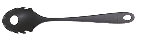 Fiskars Pastalöffel, Länge: 28,5 cm, Essential, Kunststoff, Schwarz, 1065593 von Fiskars