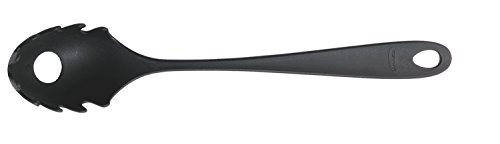 Fiskars Pastalöffel, Länge: 28,5 cm, Kunststoff, Essential, Schwarz, 1023805 von Fiskars