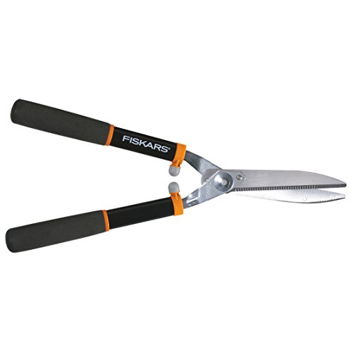 Fiskars Power-Heckenschere – 20,3 cm Edelstahl-Klingen – Pflanzenschere mit scharfer, präzisionsgeschliffener Stahlklinge von Fiskars