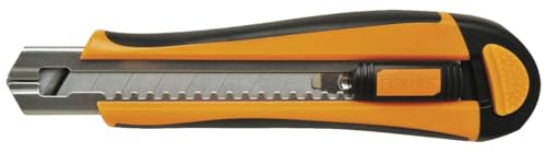 Fiskars Profi-Magazincuttermesser, 18 mm, Orange/Schwarz, 1004620 von Fiskars