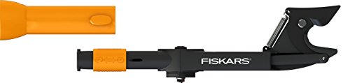Fiskars QuikFit Amboss-Baumschere für trockenes und hartes Holz bis Ø 3,2 cm, Gerätekopf, Stahl/Kunststoff, Schwarz/Orange, 1001410 Fiskars QuikFit Amboss-Baumschere für trockenes und hartes Holz bis Ø 3,2 cm, Gerätekopf, Stahl/Kunststoff, Schwarz/Orange, 1001410 von Fiskars