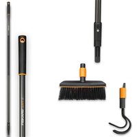 Fiskars QuikFit Stecksystem Set mit Stiel Kultivator Allzweckbesen Fiskars QuikFit Stecksystem Set mit Stiel Kultivator Allzweckbesen von Fiskars