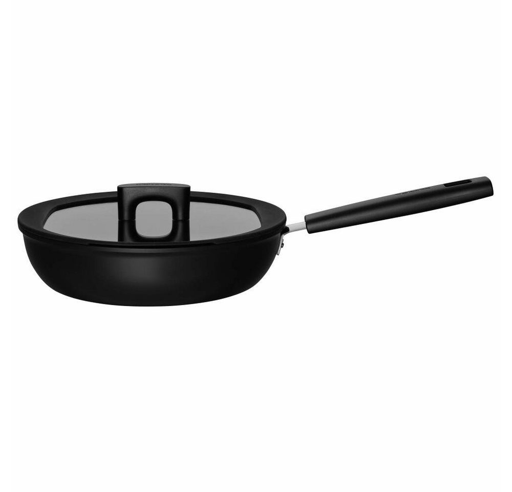 Fiskars Schmorpfanne Hard Face Schwarz 2.8 L Ø 26 cm, Aluminium von Fiskars