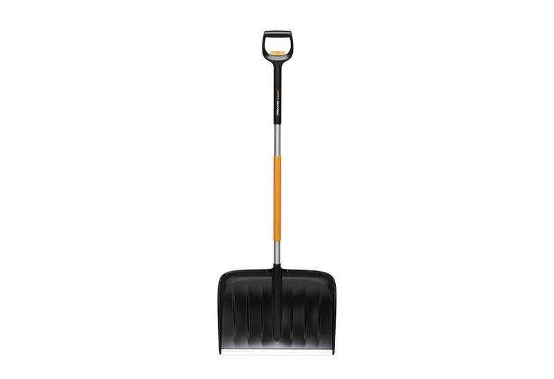 Fiskars Schneeräumer 1057189, (Einzeln, mit SoftGrip), Teleskopierbar, verstärkte Polymerschaufel von Fiskars