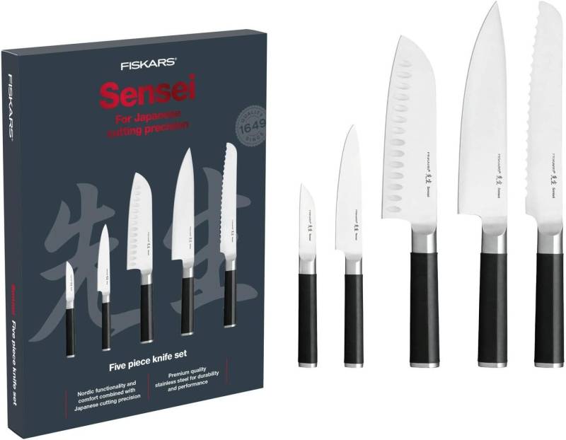Fiskars Sensei Messerset 5-tlg. von Fiskars
