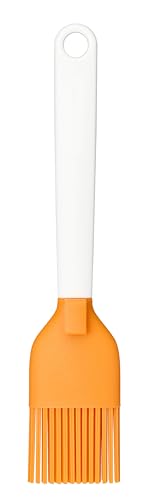 Fiskars Silikonpinsel, Länge: 19 cm, Kunststoff/Silikon, Orange/Weiß, Functional Form, 1023614 von Fiskars