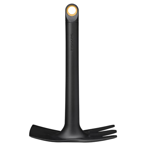 Fiskars Kombihacke, Länge: 28 cm, Glasfaserverstärkter Kunststoff, Schwarz/Orange, Solid, 1072100 von Fiskars