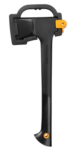 Fiskars Spaltaxt, Solid, Mit Klingen- und Transportschutz, Antihaftbeschichtet, Hochwertige Stahl-Klinge/Glasfaserverstärkter Kunststoff-Stiel, Schwarz/Orange, A11, Länge: 49 cm, 1,1 kg, 1051086 Fiskars Spaltaxt, Solid, Mit Klingen- und Transportschutz, Antihaftbeschichtet, Hochwertige Stahl-Klinge/Glasfaserverstärkter Kunststoff-Stiel, Schwarz/Orange, A11, Länge: 49 cm, 1,1 kg, 1051086 von Fiskars