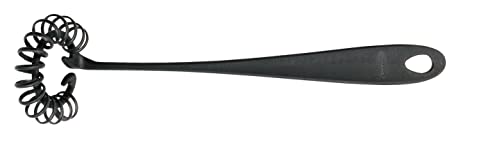 Fiskars Spiralbesen, Länge: 27 cm, Ø 7 cm, Essential, Kunststoff, Schwarz, 1065596 von Fiskars