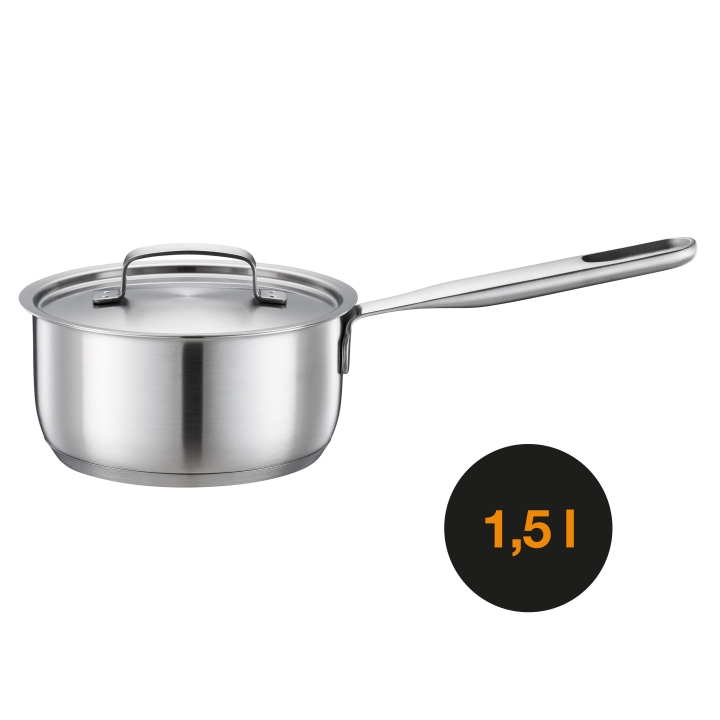 Fiskars Stieltopf mit Deckel ALL STEEL 1,5Ltr. von Fiskars