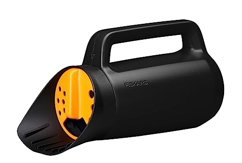 Fiskars Streuer, Solid, Länge: 30 cm, Gewicht: 286 g, Glasfaserverstärkter Kunststoff, Schwarz/Orange, 1057076 von Fiskars