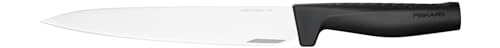 Fiskars Tranchiermesser, Hard Edge, Elegantes Design, Gesamtlänge: 35,1 cm, Rostfreier Stahl/Kunststoff, 1051760 von Fiskars