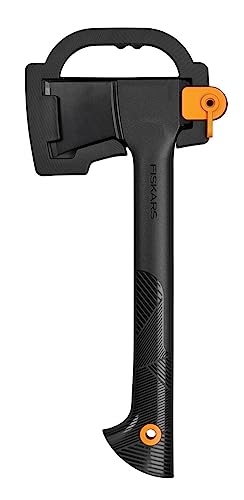 Fiskars Universalaxt, Solid, Mit Klingen- und Transportschutz, Antihaftbeschichtet, Hochwertige Stahl-Klinge/Glasfaserverstärkter Kunststoff-Stiel, Schwarz, A6, Länge: 39 cm, 652 g, 1052046 Fiskars Universalaxt, Solid, Mit Klingen- und Transportschutz, Antihaftbeschichtet, Hochwertige Stahl-Klinge/Glasfaserverstärkter Kunststoff-Stiel, Schwarz, A6, Länge: 39 cm, 652 g, 1052046 von Fiskars