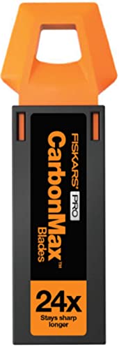 Fiskars Universalmesserklingen, Ersatz für mehrere Fiskars-Universalmesser, Klinge aus rostfreiem Stahl, 20er Pack, CarbonMax, 1062940 Fiskars Universalmesserklingen, Ersatz für mehrere Fiskars-Universalmesser, Klinge aus rostfreiem Stahl, 20er Pack, CarbonMax, 1062940 von Fiskars