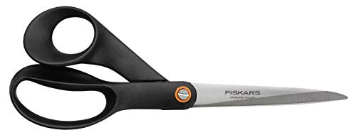 Fiskars Universalschere, Gesamtlänge: 21 cm, Qualitätsstahl/Kunststoff, Functional Form, Schwarz, 1019197 von Fiskars