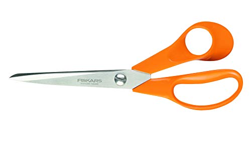 Fiskars Universalschere für Rechtshänder, Gesamtlänge: 21 cm, Qualitätsstahl/Kunststoff, Classic, 1000815 von Fiskars