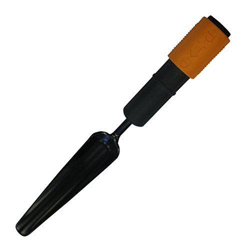 Fiskars Unkrautstecher, Werkzeugkopf, Breite: 3,5 cm, Stahl-Kopf, Schwarz/Orange, QuikFit, 1000731 von Fiskars