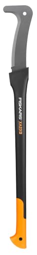 Fiskars lange Machete, Länge: 94,5 cm, Antihaftbeschichtet, Gehärtete Stahlklinge/Glasfaserverstärkter Kunststoffgriff, Inklusive Schutzhülle, Schwarz/Orange, WoodXpert, XA23, 1003621 Fiskars lange Machete, Länge: 94,5 cm, Antihaftbeschichtet, Gehärtete Stahlklinge/Glasfaserverstärkter Kunststoffgriff, Inklusive Schutzhülle, Schwarz/Orange, WoodXpert, XA23, 1003621 von Fiskars