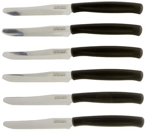Kaimano Dinamik Tischmesser, Edelstahl, Schwarz, 28 x 10 x 2 cm, 6 Einheiten von Fiskars