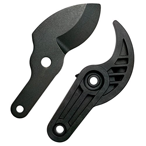 Original Fiskars Original Ersatzklinge inklusive Amboss für PowerGear II Amboss-Getriebeastschere L71, Schwarz, 1001724 von Fiskars