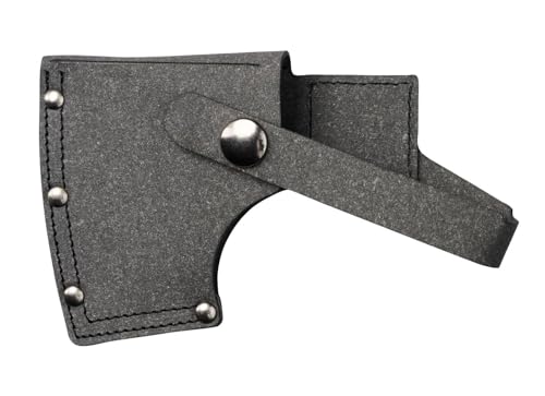 Fiskars Axtscheide, Lederscheide für Fiskars-Äxte (N10, N12, X10, X11, A10 und A11), Recyceltes Leder, Grau, S, 1057532 von Fiskars