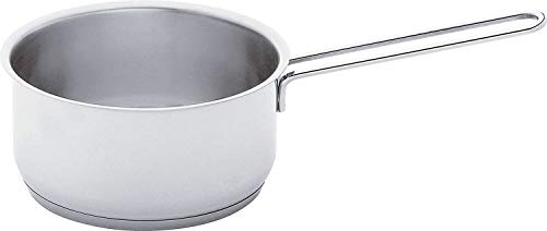 Fissler Häppchen / Edelstahl-Stielkasserolle (Ø 12 cm, 0,5 Liter) deckellos, unbeschichtet - Induktion, Silber von Fissler