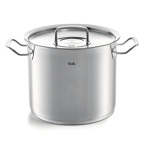 Fissler Original-Profi Collection / hoher Kochtopf (Ø 20 cm, 5,2L) aus Edelstahl, Töpfe inkl. Metall-Deckel, Innen-Skalierung – Induktion von Fissler